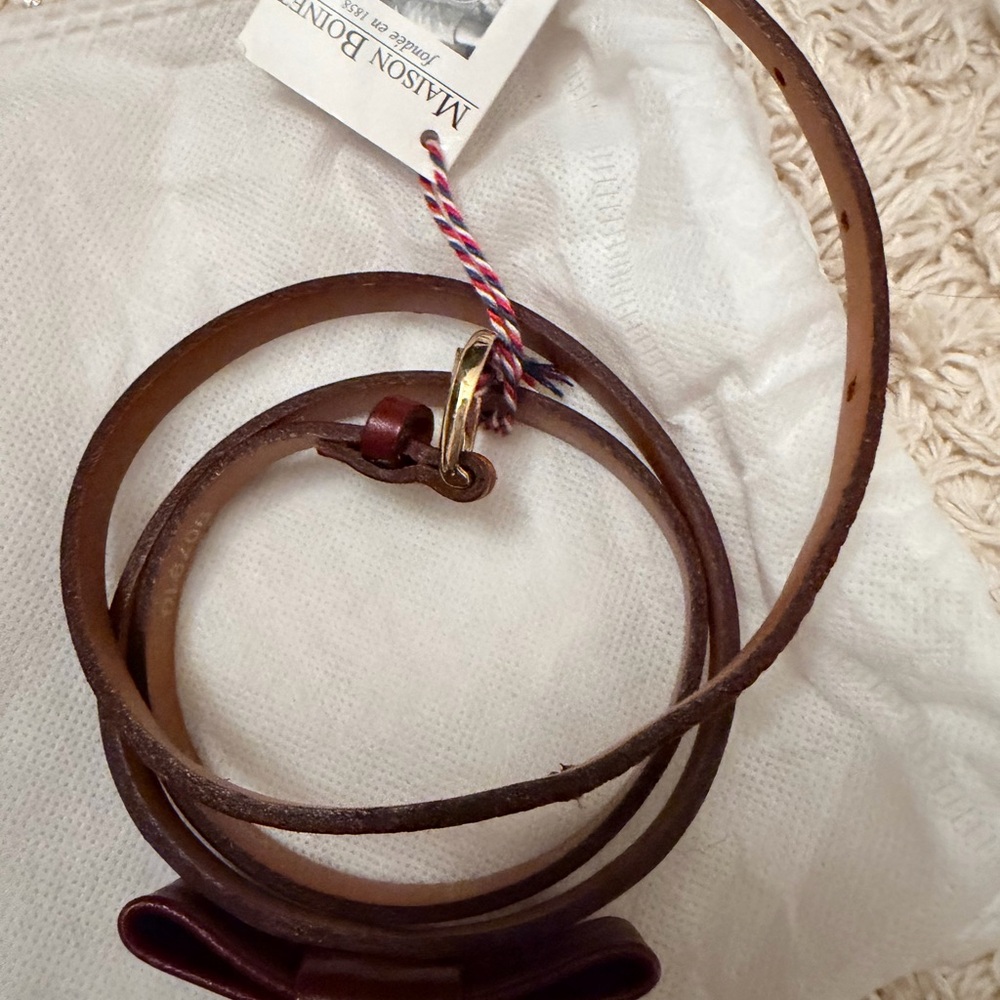 Women's Brown Leather Belt